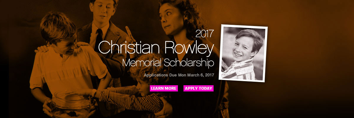 Christian Rowley Scholarship 2017