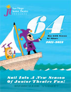 San Diego Junior Theatre 64th Season Brochure