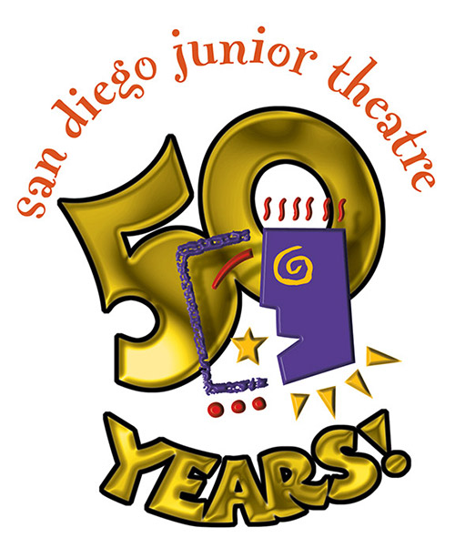 Junior Theatre 50th Anniversary Logo